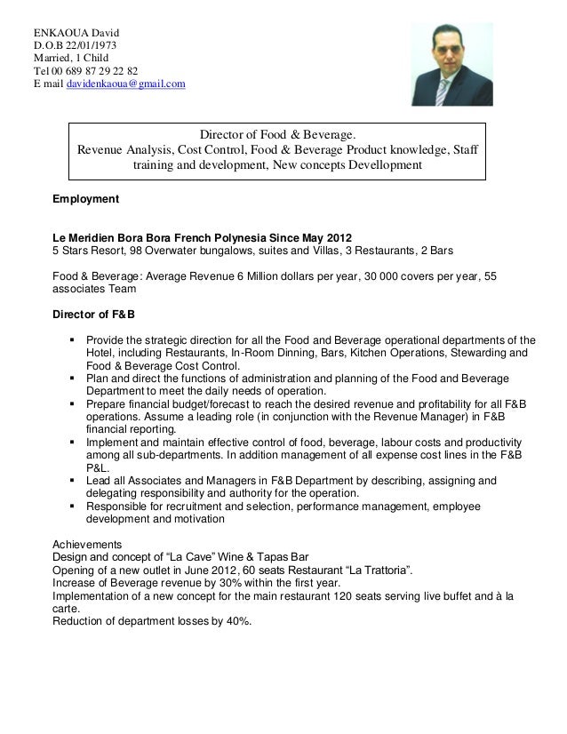David Enkaoua Resume