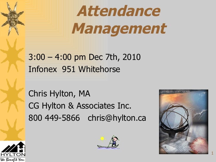 work attendance