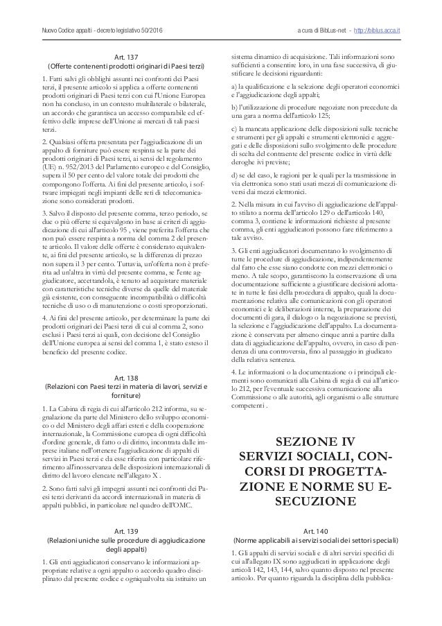 95 2016 nuovo codice appalti dlgs 502016 95 2016 nuovo codice appalti dlgs 502016