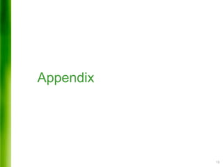 Appendix
13
 