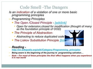Code Smell | PDF | Web Development | Internet