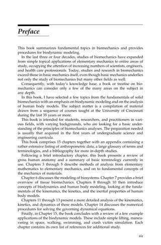Principles of Biomechanics 1st Edition Ronald Huston | PDF