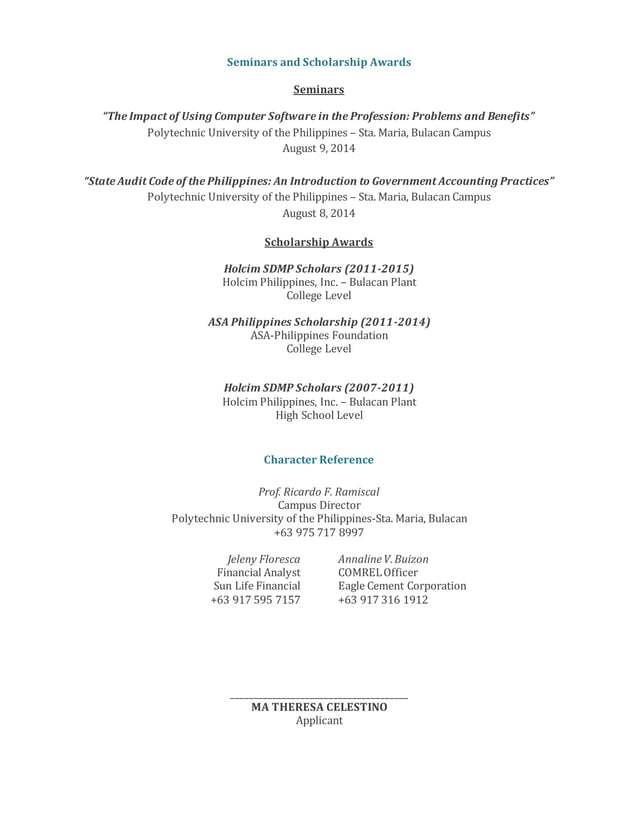 BS-Accountancy Graduate (Resume) | DOCX | Business Accounting & Finance ...
