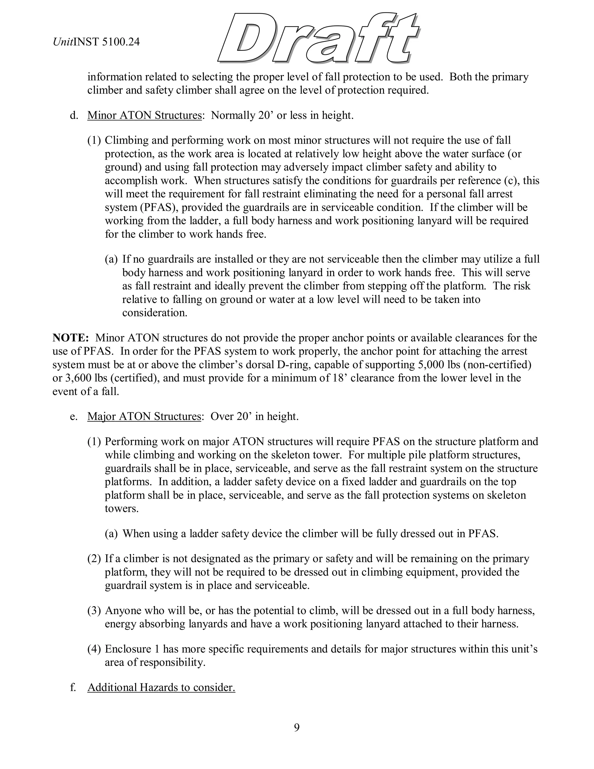 Fall Protection Plan Example Template | PDF