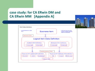 case study: for CA ERwin DM and
CA ERwin MM [Appendix A]
 