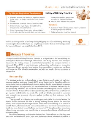 Timothy Programmer Based Reading Developing Literacy Reading and Writing To With and by Children Timothy ...