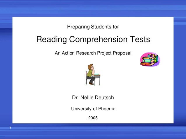 action research proposal on reading comprehension