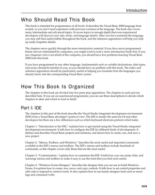 Visual Basic 2008 Programmer s Reference Rod Stephens | PDF