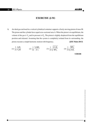 (Ebook) Allen Physics JEE Module by ALLEN Experts Faculty | PDF