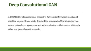 Comprehensive Overview of Generative Adversarial Networks (GANs) and ...