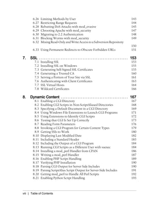 Apache Cookbook Solutions and Examples for Apache Administrators 2nd ...