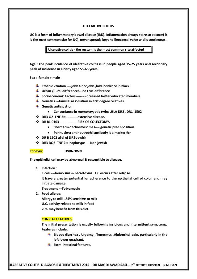 ulceartive colitis diagnosis and traetmentby magdi sasi 2015 uc 2a form