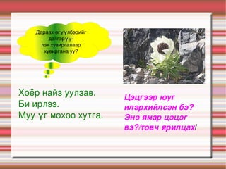 Хэрэглэгдэхүүн:С/бичиг,ТӨМ, 