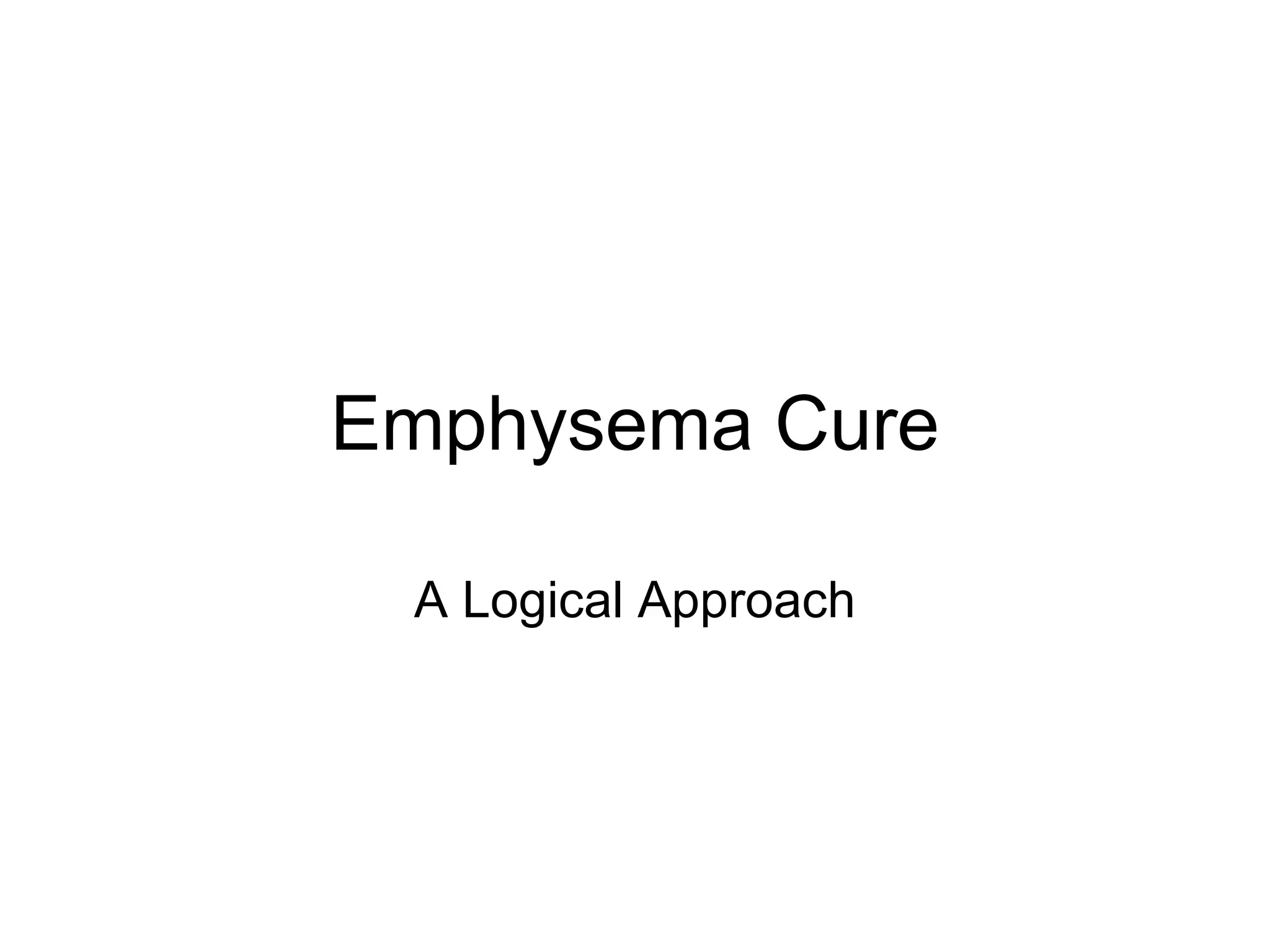 Is There A Cure For Emphysema? One Man'S 59 Year Old Perspective - rl06g7f