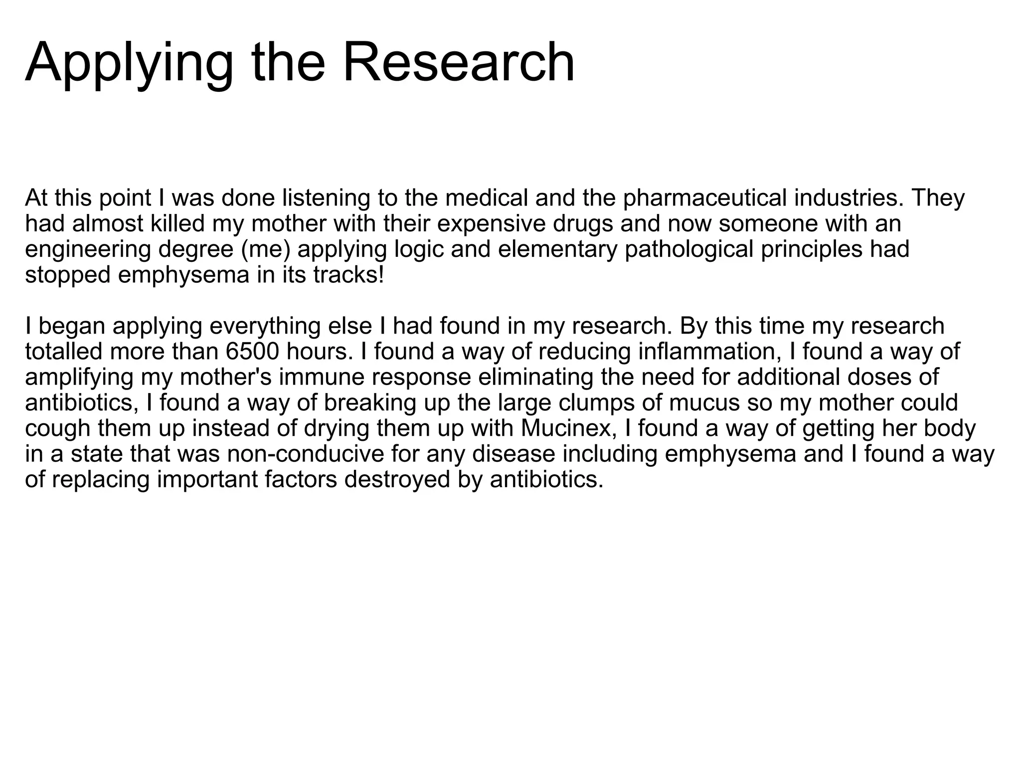 Is There A Cure For Emphysema? One Man'S 59 Year Old Perspective - uug018x