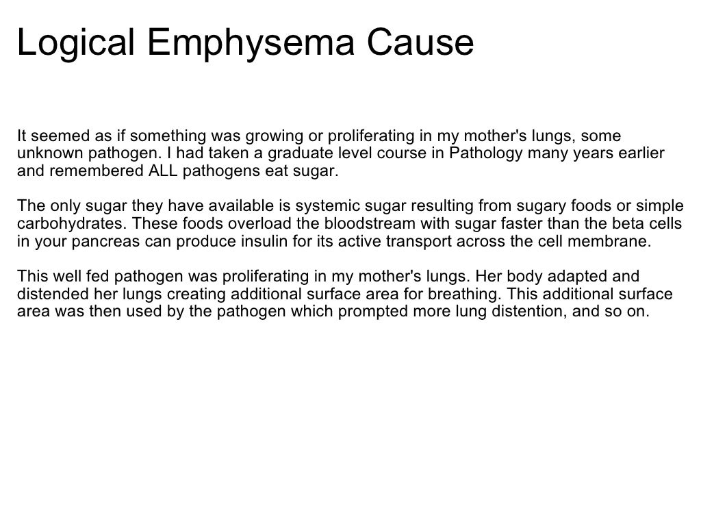 Emphysema Cure