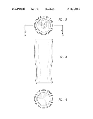 US. Patent Feb. 1, 2011 Sheet 2 013 US D631,760 S
 