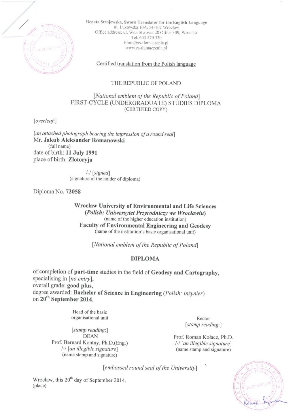 DIPLOMA Bachelor of Science in Engineering 1_2 EN