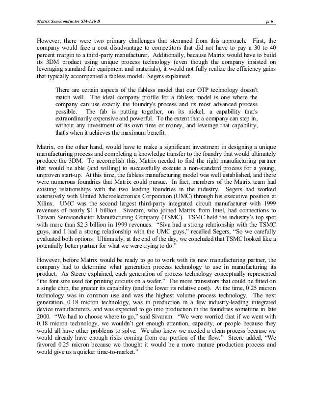 Stanford Case Study B