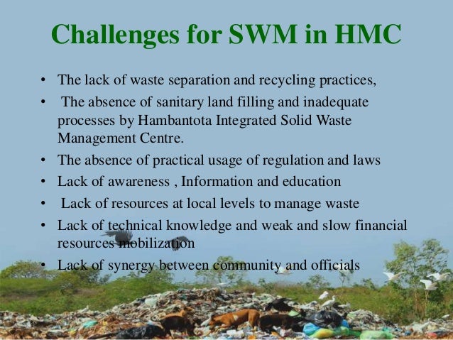 The Importance Of Solid Waste Management SWM For Sustainable Develo 