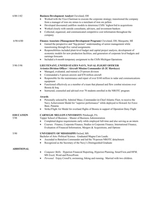 Resume rev1 | PDF