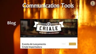 Blog
Communication Tools
 
