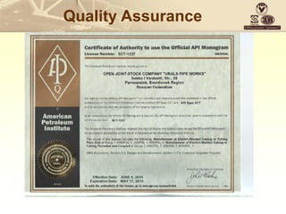 Quality AssuranceQuality Assurance
 