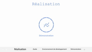 Réalisation
Réalisation
Démonstration
DémonstrationOutils Environnement de développement 34
 