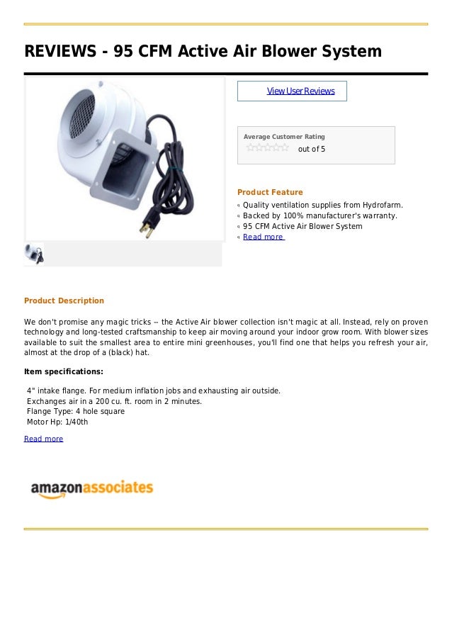 manufacturers recommended cfm airflow manufacturers recommended cfm airflow