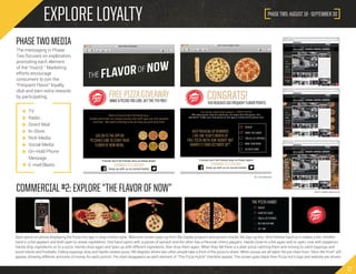 317
EXPLORE LOYALTY PHASETWO:AUGUST18 - SEPTEMBER 30
TV
Radio
Direct Mail
In-Store
Rich Media
Social Media
On-Hold Phone
M...