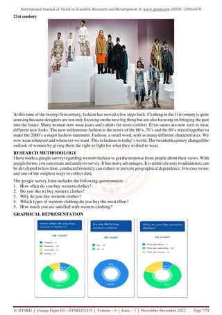 Impact of Western Style on the Evolution of Fashion Trends | PDF