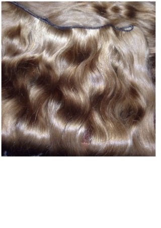 Very lively color, Fine hair, Natural wavy, Selected of European hair collection