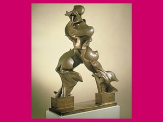 Comentario formas únicas de continuidad en el espacio de boccioni