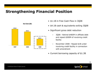 Sprint 2008 Q4 earnings 