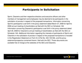 Sprint 2008 Q4 earnings 