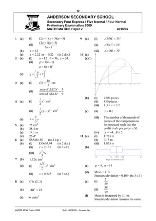 Gradin Anderson Math Anderson Emath Paper2_printed | PDF