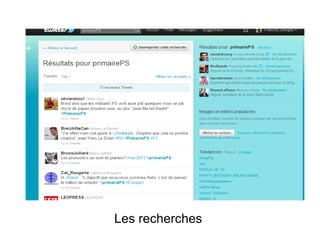 Les recherches