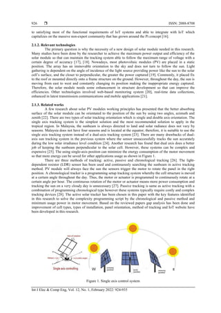 Adaptive photovoltaic solar module based on internet of things and web ...
