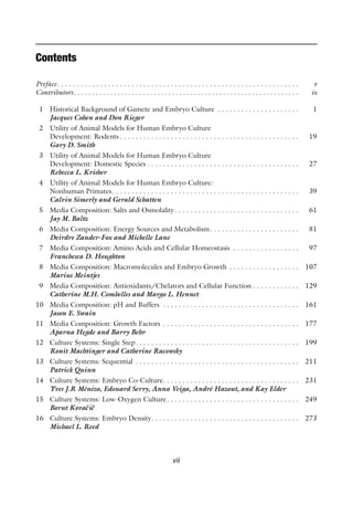 Embryo Culture Methods and Protocols 1st Edition Jacques Cohen | PDF