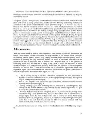 AN EFFICIENT IDENTITY BASED AUTHENTICATION PROTOCOL BY USING PASSWORD | PDF