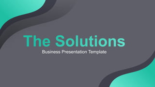 Business Presentation Template
 