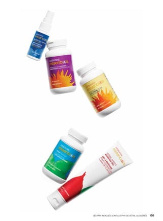 LES PRIX INDIQUÉS SONT LES PRIX DE DÉTAIL SUGGÉRÉS.   105
 