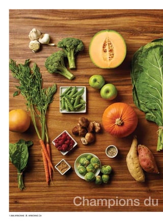 Champions du
1.888.ARBONNE ARBONNE.CA
 