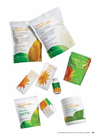 LES PRIX INDIQUÉS SONT LES PRIX DE DÉTAIL SUGGÉRÉS.   101
 