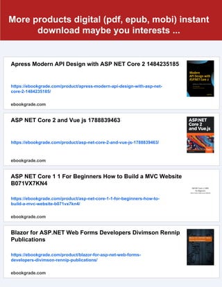 Apress Essential ASP NET Web Forms Development 9 | PDF