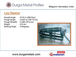 Spiral Classifier by Durga Metal Profiles, Belgaum, Belgaum 