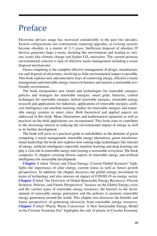 Renewable Energy and AI for Sustainable Development 1st Edition Sailesh ...
