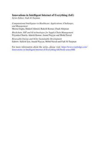 Renewable Energy and AI for Sustainable Development 1st Edition Sailesh ...