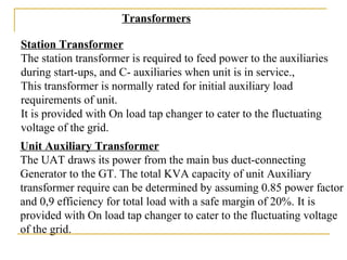 Unit Ran Output Transformers ELECTRICAL SYSTEMS | PPT