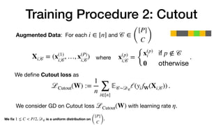 Provable Benefit of Cutout and CutMix for Feature Learning (NeurIPS ...